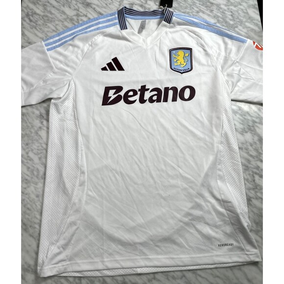 Adidas 24/25 Aston Villa Away Football Soccer Jersey Mens Medium KA6896 210 NEW - Picture 3 of 10